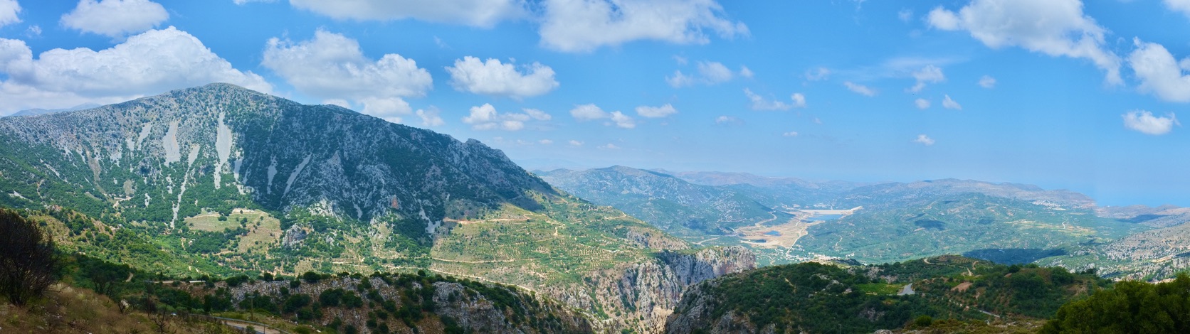 Kreta Berge und Licht