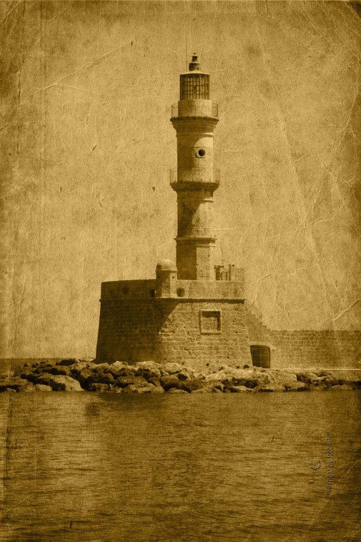 Kreta - Chania - Leuchtturm 