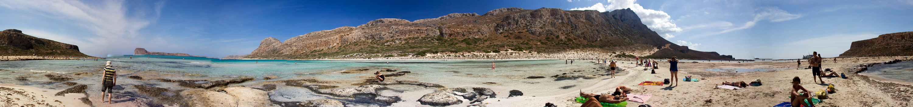 Kreta / Crete - Balos als 360° Panorama