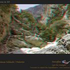 Kreta in 3D : In der Rouwas-Schlucht am Psiloritis - Anaglyphe