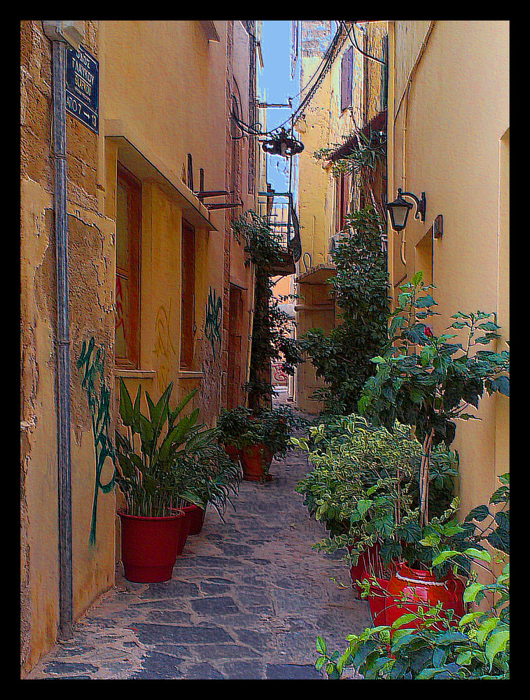 Kreta - kleine Gasse