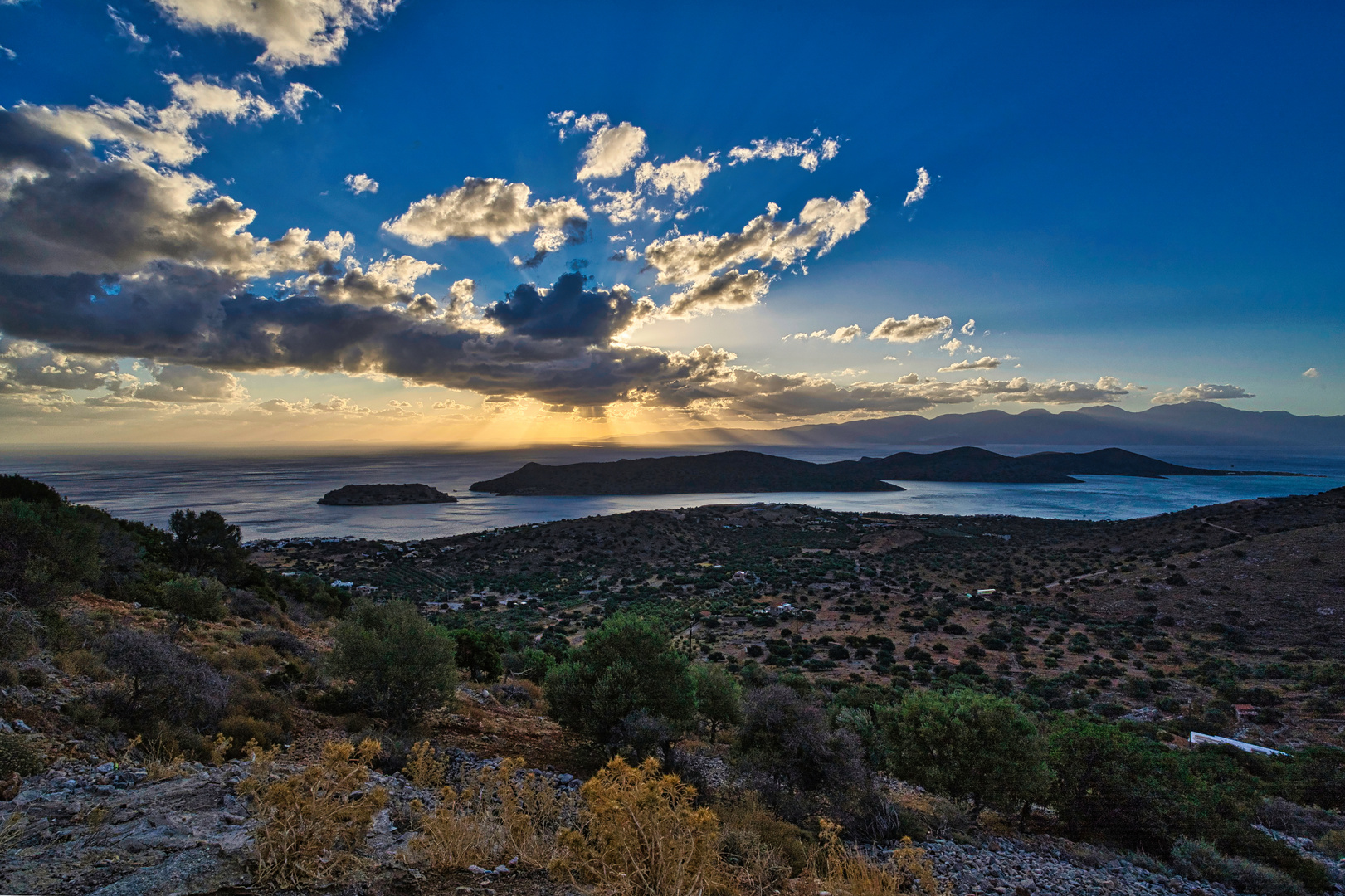 Kreta nach Sonnenaufgang