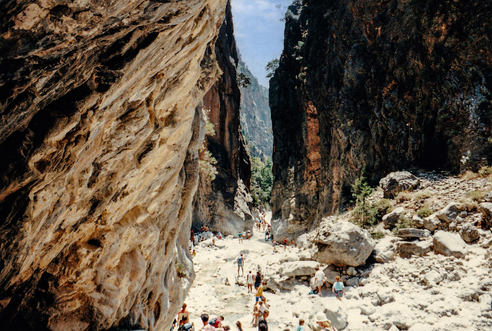 Kreta - Wanderung durch die Samariaschlucht