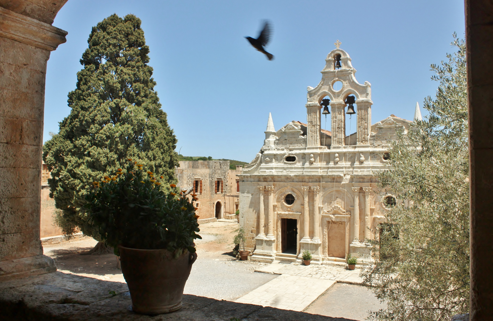 Kreta, wunderschönes Kreta, Kloster Moni Arkadi 01