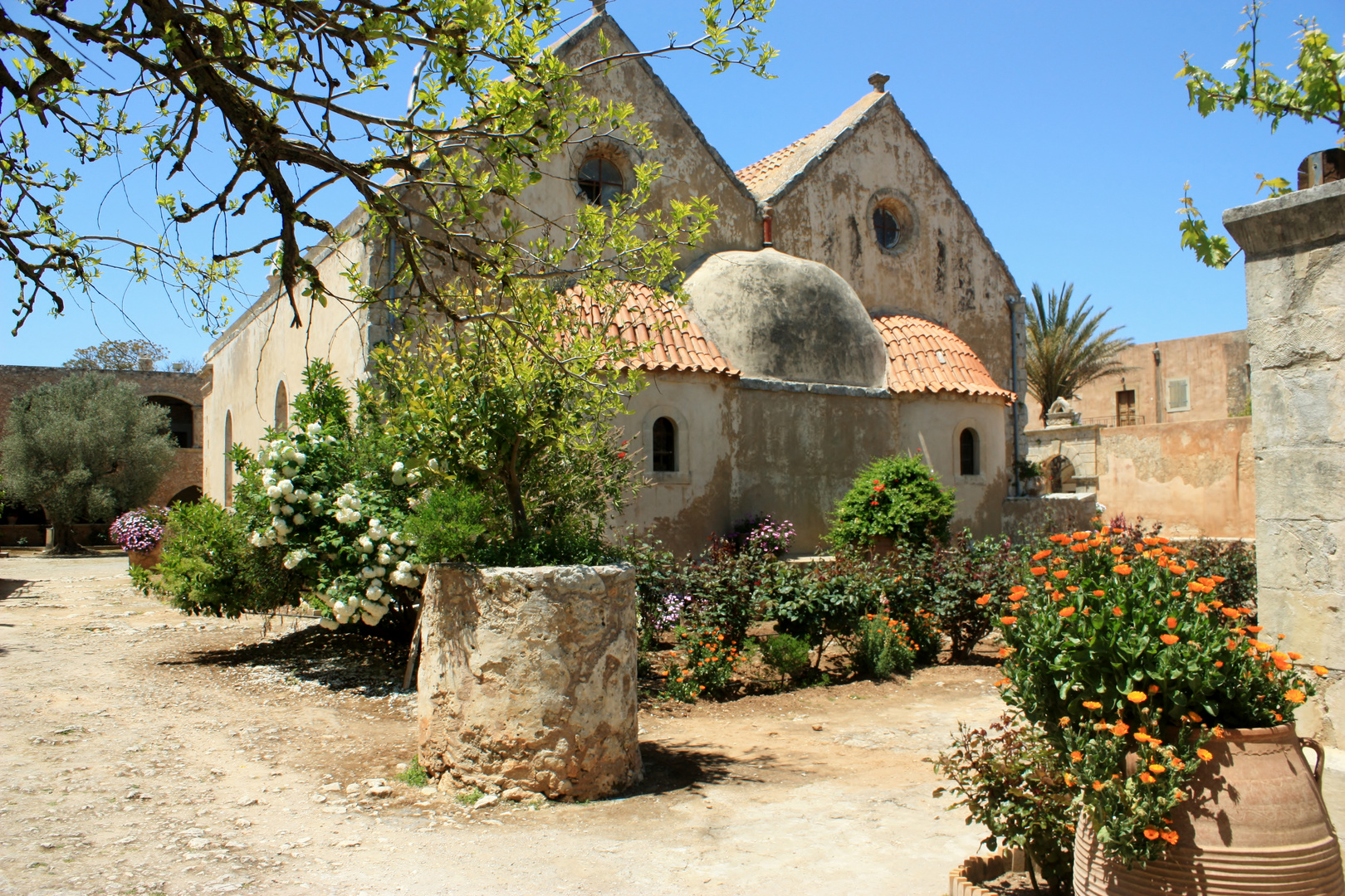 Kreta, wunderschönes Kreta, Kloster Moni Arkadi 02