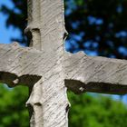 Kreuz auf dem Riensberger Friedhof in Bremen