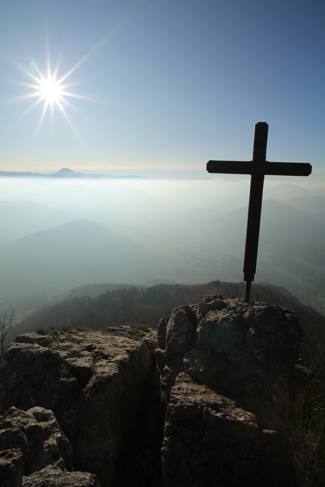 Kreuz auf der Spitzmauer