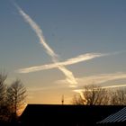 Kreuz im Himmel