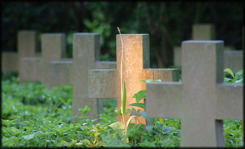 Kreuz in der Abendsonne