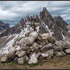 Kreuz vor den Paternkofel