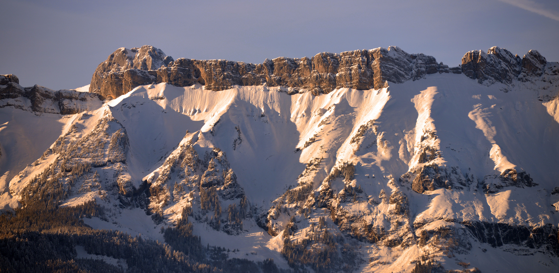 Kreuzberge im Abendlicht