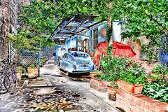 kreuzberger hinterhof hdr