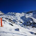 Kreuzboden Saas Grund hat Schnee! Und -20C Temparatur!