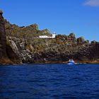 kreuzen vor Skellig Michael