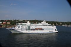 Kreuzfahrer Birka Cruises vor Stockholm