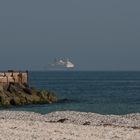 Kreuzfahrer vor Helgoland