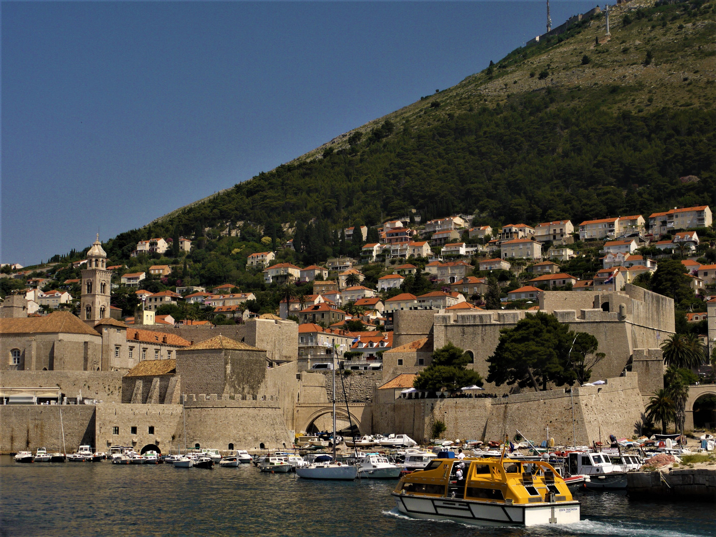 Kreuzfahrt 2012 - Mit dem Tenderboot nach Dubrovnik III