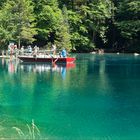 Kreuzfahrt auf dem Blausee