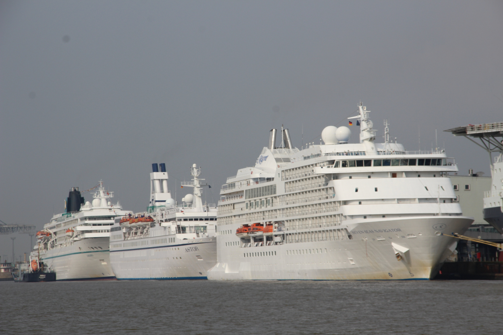 Kreuzfahrtanlauf Bremerhaven