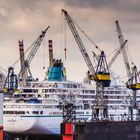 Kreuzfahrtschiff AMADEA, aktuelles ZDF TRAUMSCHIFF, auf SCHÖNHEITSKUR ...