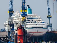 Kreuzfahrtschiff AMADEA, aktuelles ZDF TRAUMSCHIFF, auf SCHÖNHEITSKUR II...