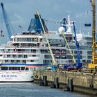 Kreuzfahrtschiff EUROPA in Hamburg ...