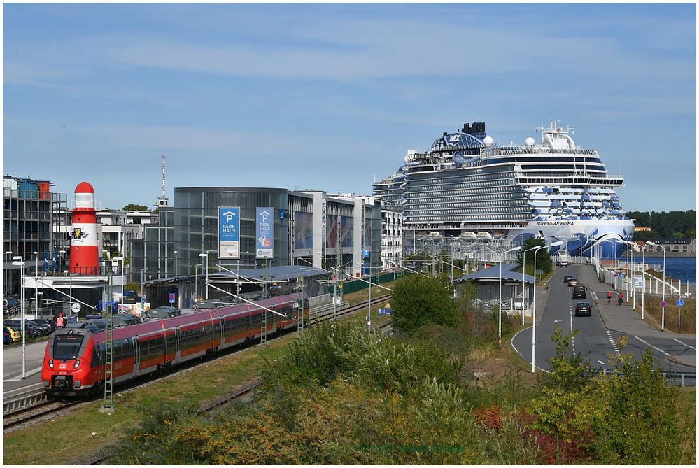 Kreuzfahrtschiff "Norwegian Prima" | Erstanlauf