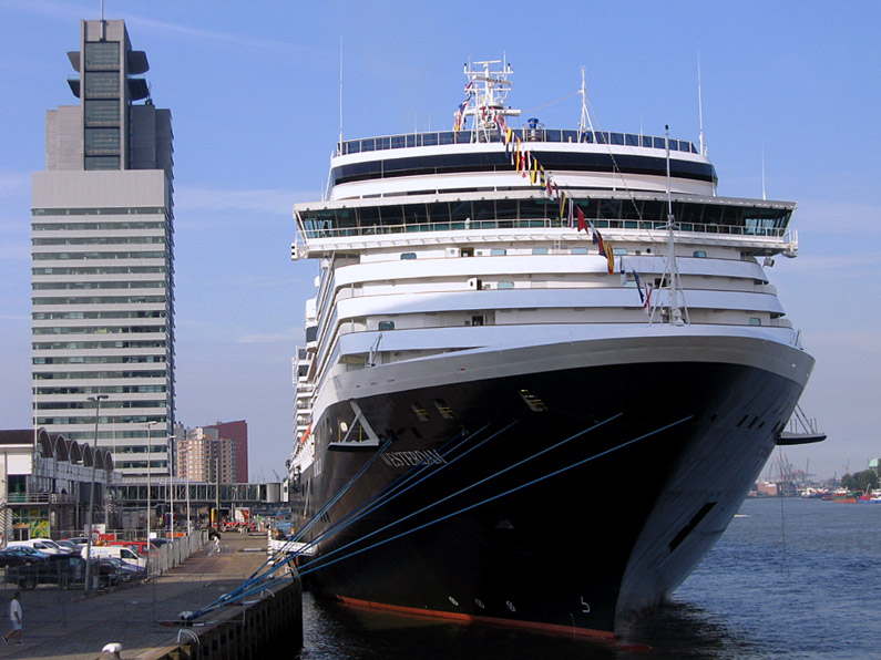 Kreuzfahrtschiff Westerdam in Rotterdam (01)