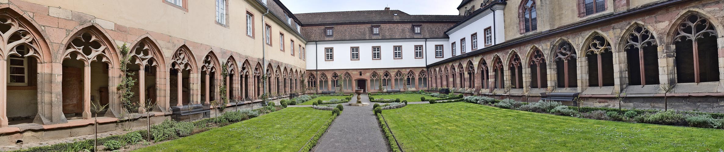 Kreuzgang der Augustinerkirche in Landau/Pfalz