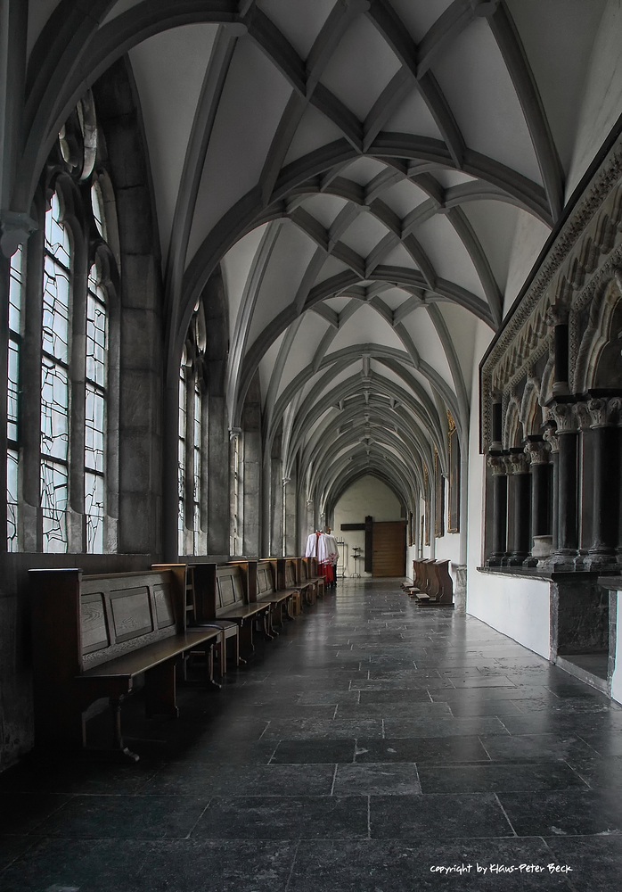 Kreuzgang im Dom zu Aachen