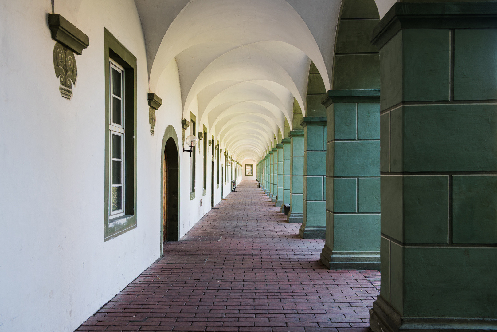 Kreuzgang im Kloster Benediktbeuern