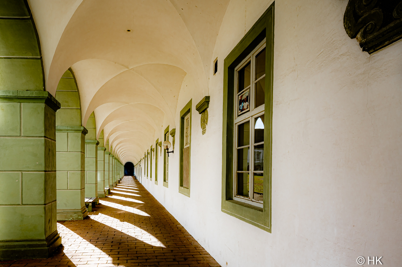 Kreuzgang im Kloster Benediktbeuern