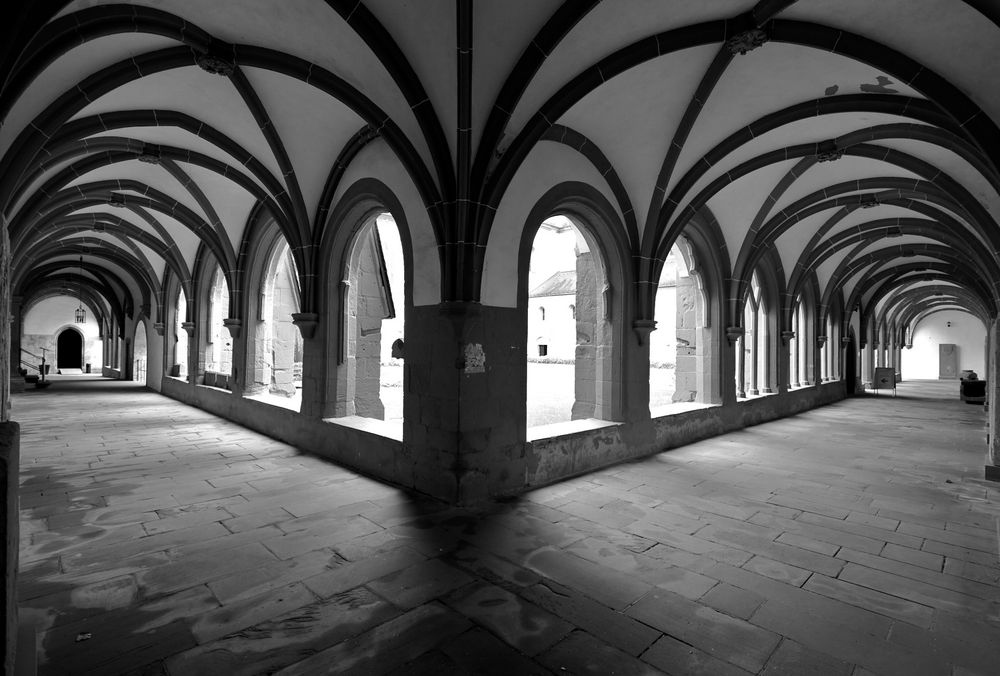 Kreuzgang im Kloster Eberbach