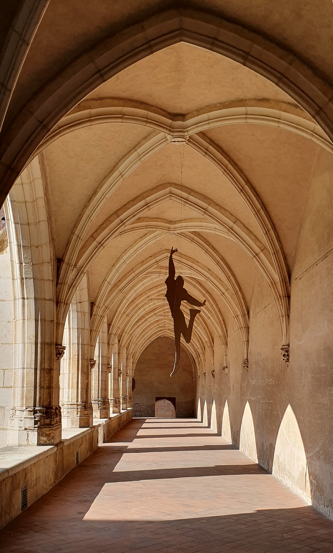 Kreuzgang in der Kirche von Brou, Frankreich