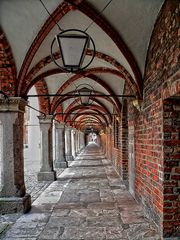 Kreuzgang - St.Marien Kirche / Hansestadt Lübeck