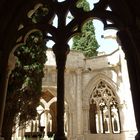 Kreuzgang und Garten des Klosters von Poblet (Tarragona)