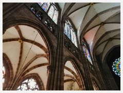 Kreuzgewölbe im Strassburger Münster, XVI