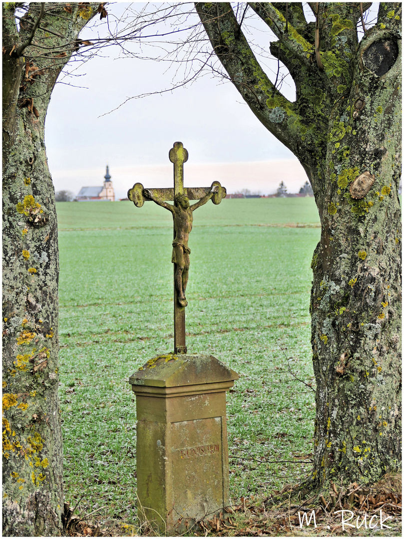 Kreuzherrgott auf der Flur 