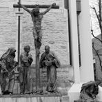 Kreuzigungsgruppe am Dom in Münster