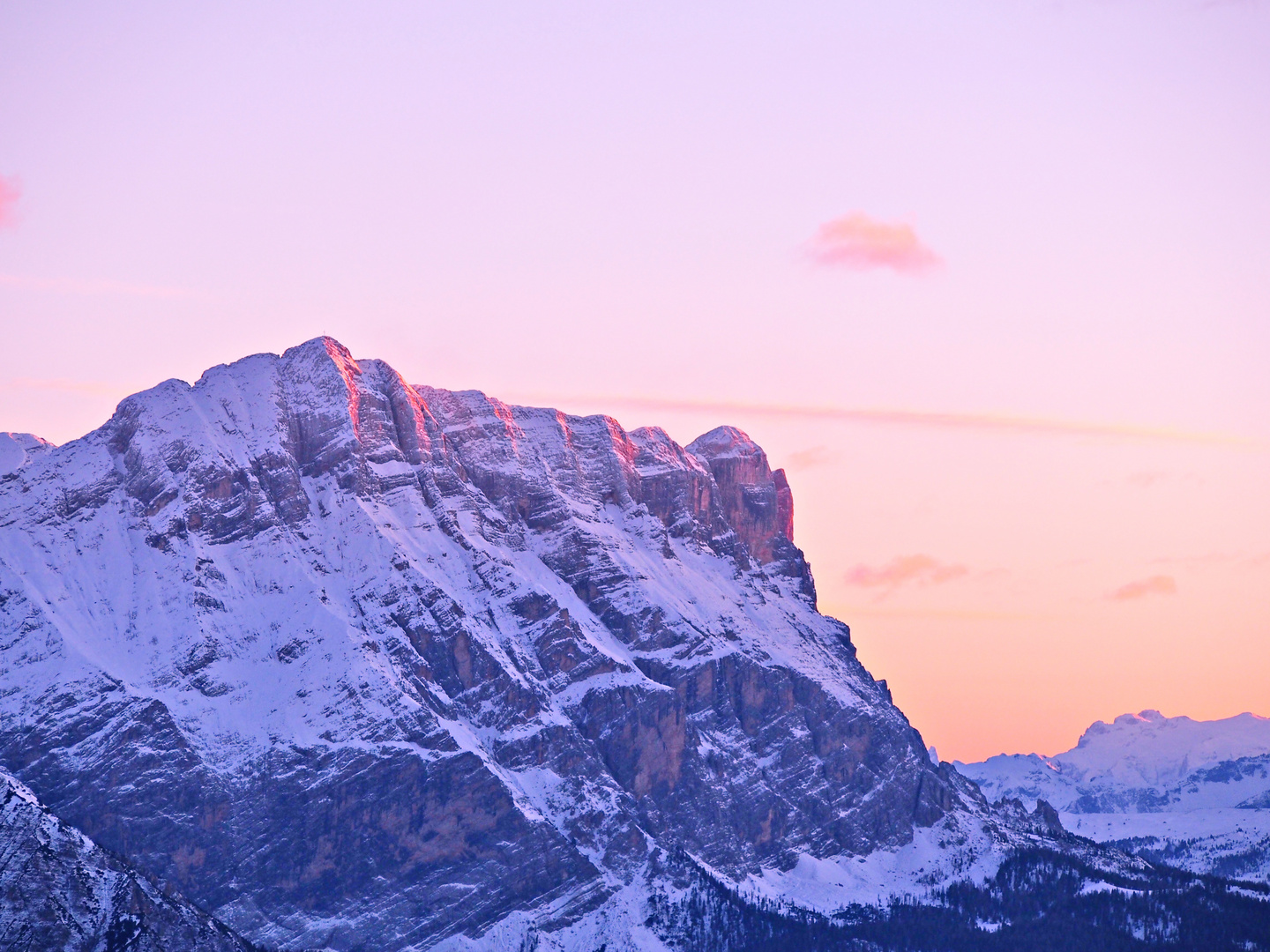 KREUZKOFEL vom Kronplatz gesehen