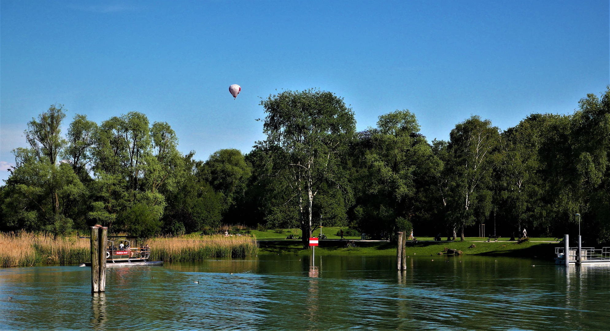 Kreuzlingen - Blick auf den Seepark 