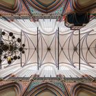 Kreuzrippengewölbe der Nikolaikirche in Stralsund