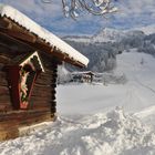 Kreuzstadl mit Kitzbüheler Horn