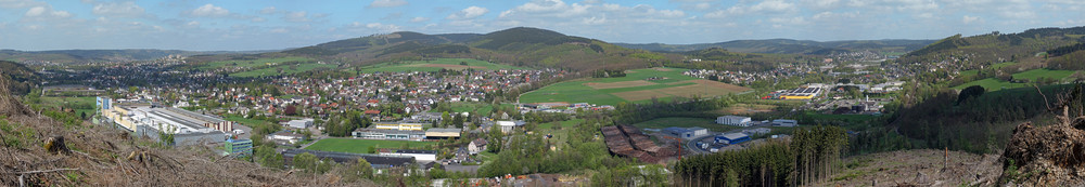 Kreuztal im Frühling