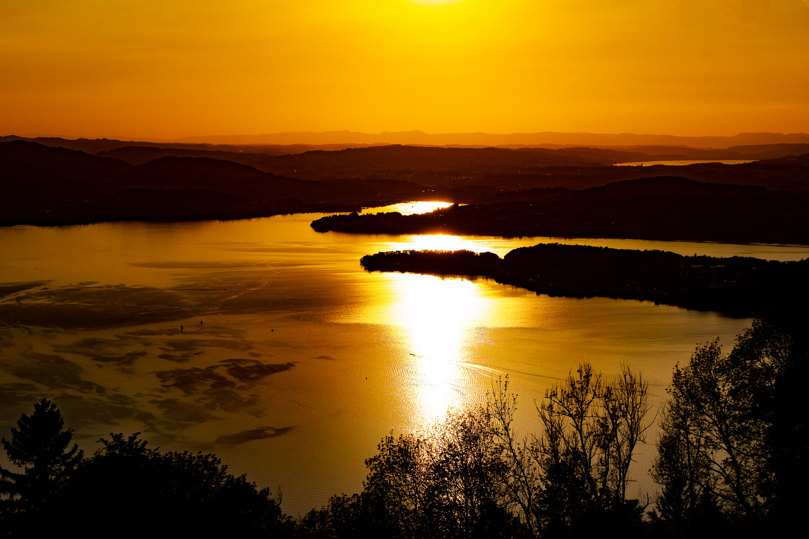 Kreuztrichter Sonnenuntergang