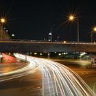 Kreuzung bei Nacht, Bangkok