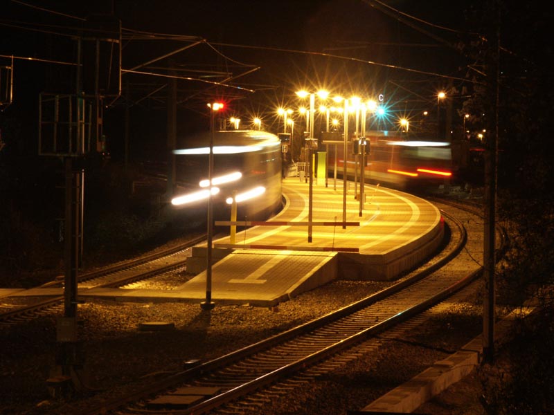 Kreuzung in Brötzingen Mitte