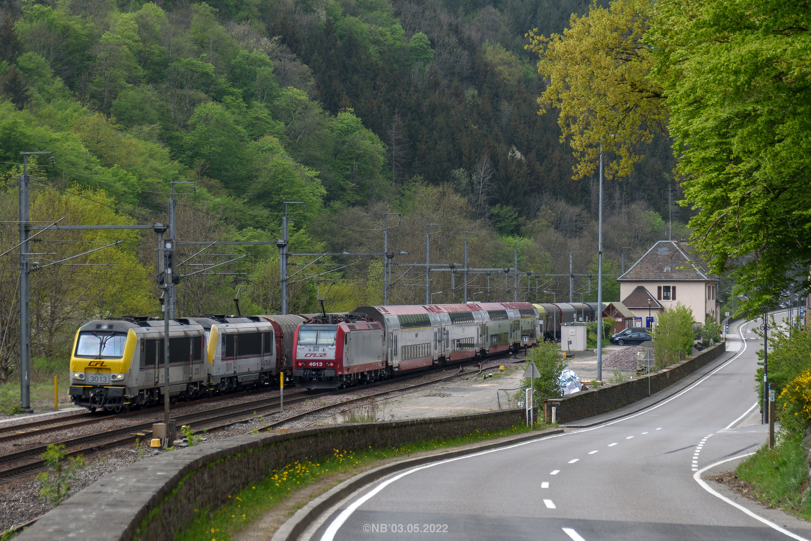 Kreuzung in Goebelsmühle