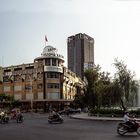 Kreuzung Nguyen Hue Strasse und Le Loi Strasse