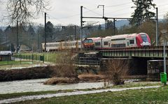 Kreuzung über der Alzette